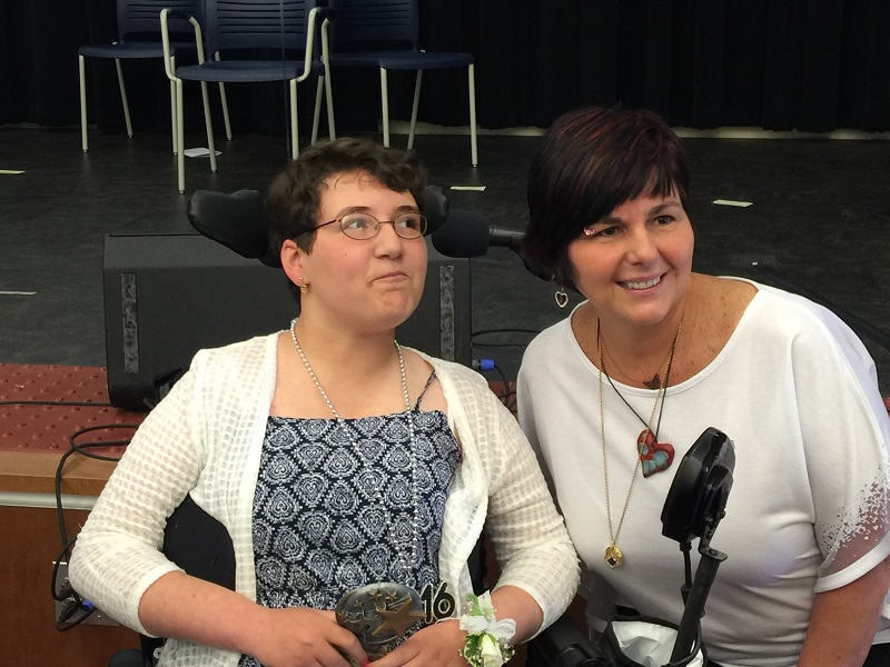 Chloe H. selected as 2016 Spirit Award Winner!