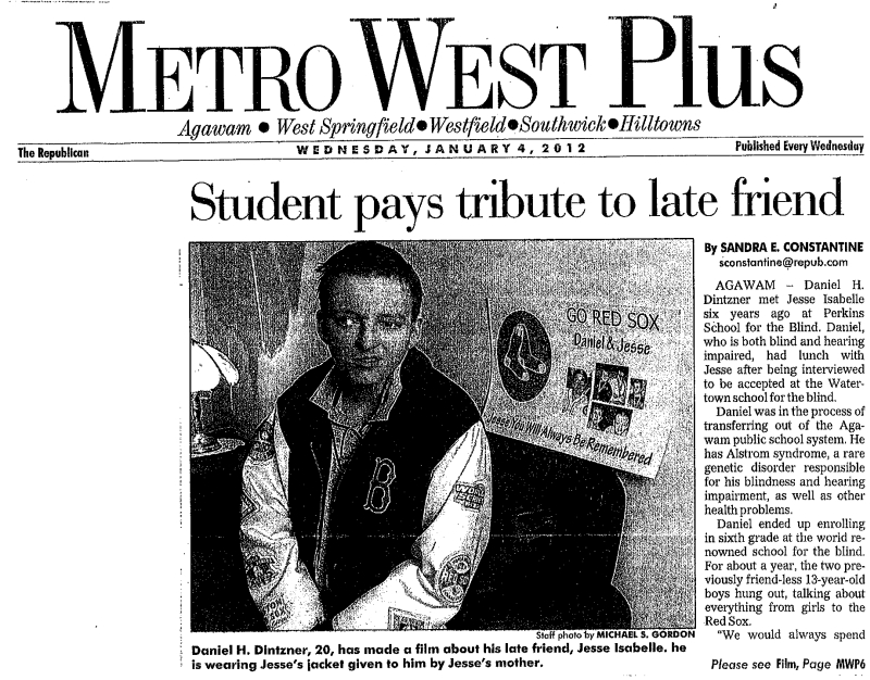 Tribute From Friend 2012