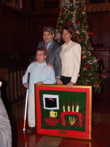 Winning the Christmas Card Contest